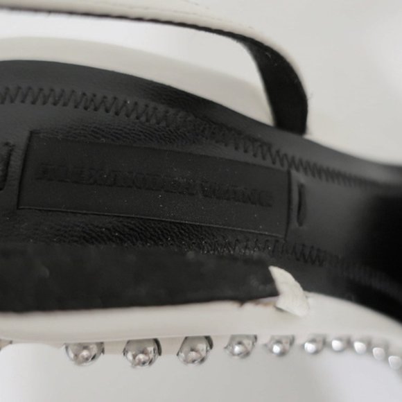 Alexander Wang Rina Pumps White Studded Size 35 - Picture 10 of 12